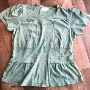Stylish Green Women's Top